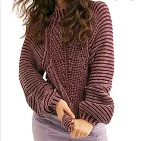 Free People Sweaters - Free People Sweetheart Mock Neck Sweater - Never Worn - Size XS
